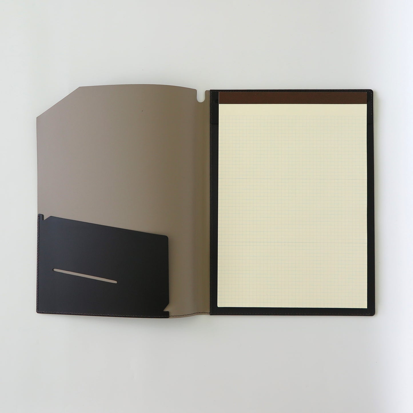 Recycle leather A4 notepad holder / リサイクルレザー A4 ノートパッドホルダー