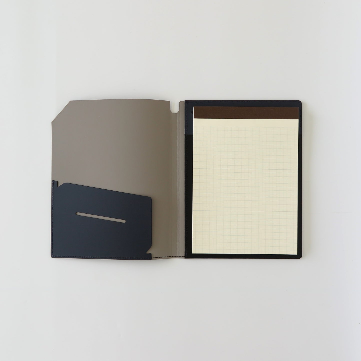 Recycle leather A5 notepad holder / リサイクルレザー A5 ノートパッドホルダー