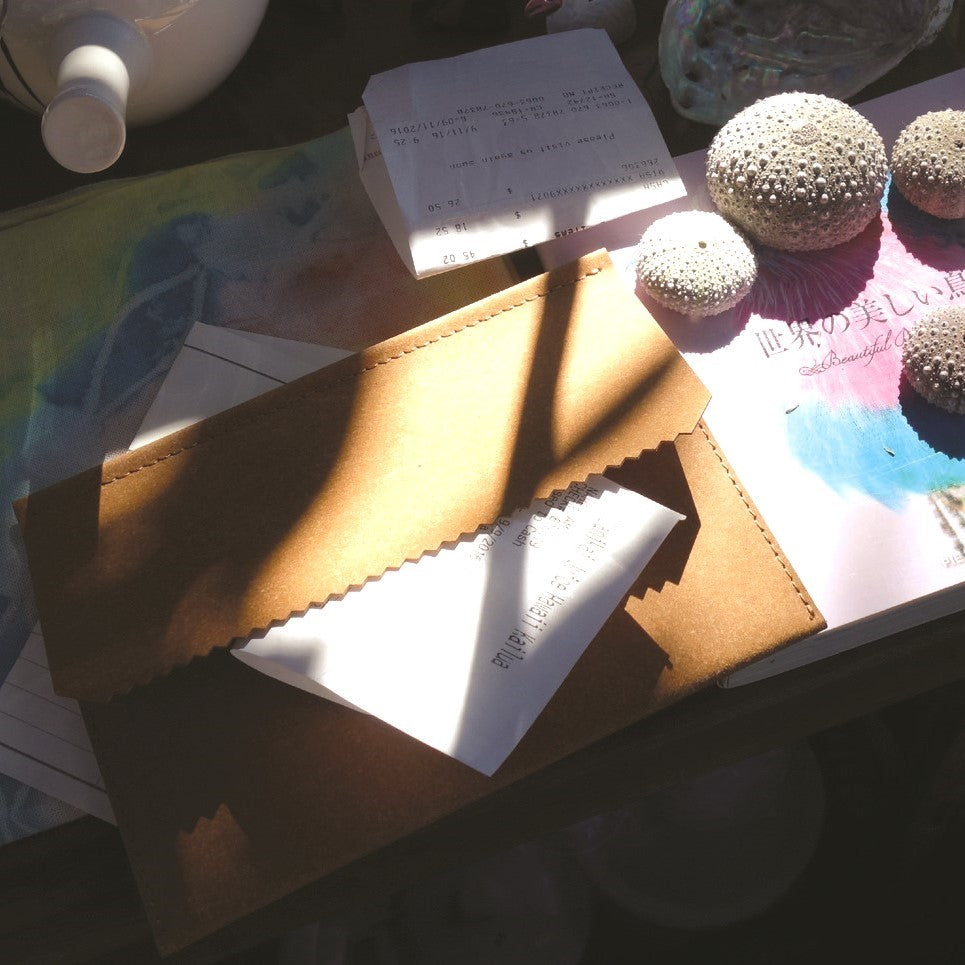 Recycle leather Daily envelope / リサイクルレザー デイリーエンベロープ