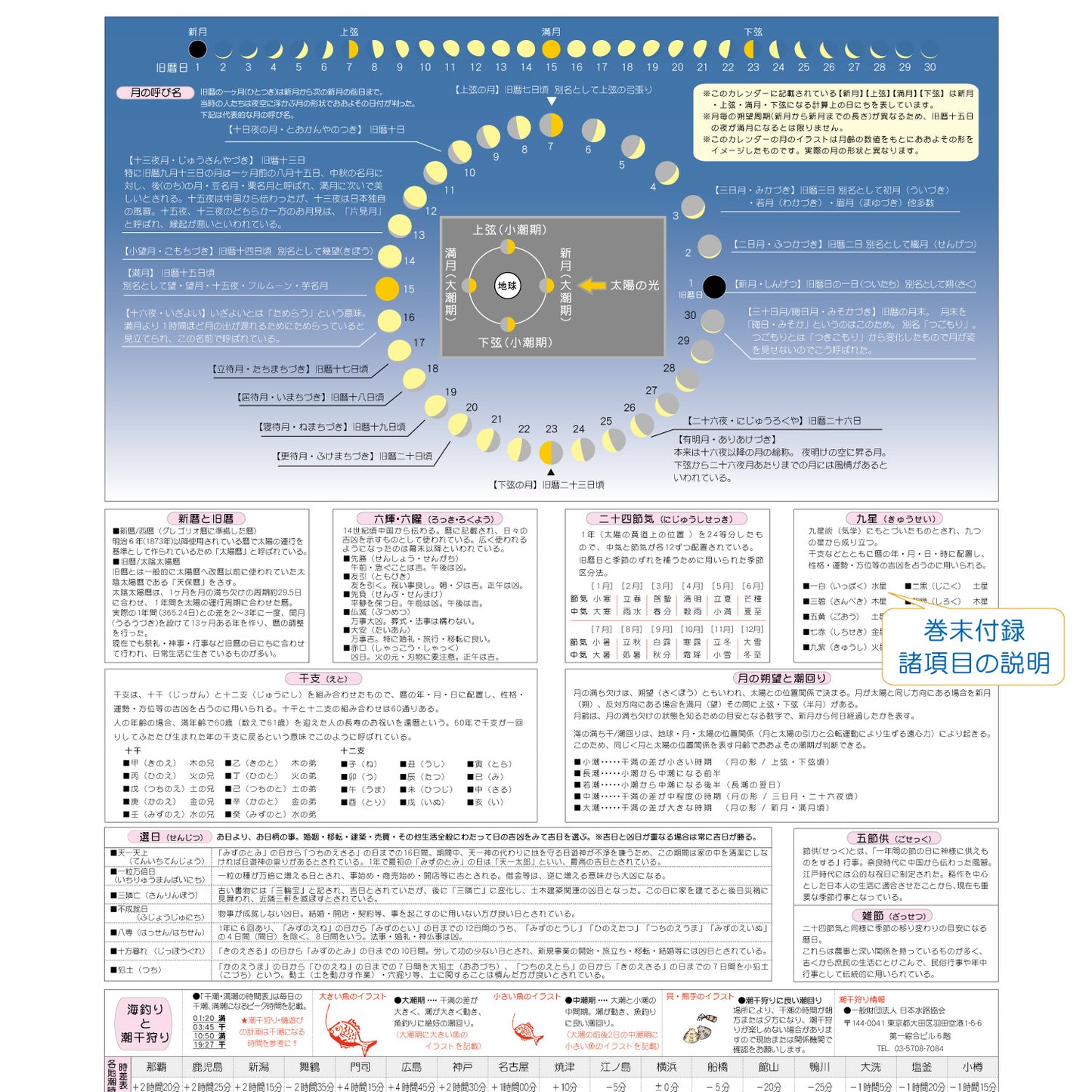 2026年 壁掛カレンダー 1月始まり B3 月ごよみ CK-26