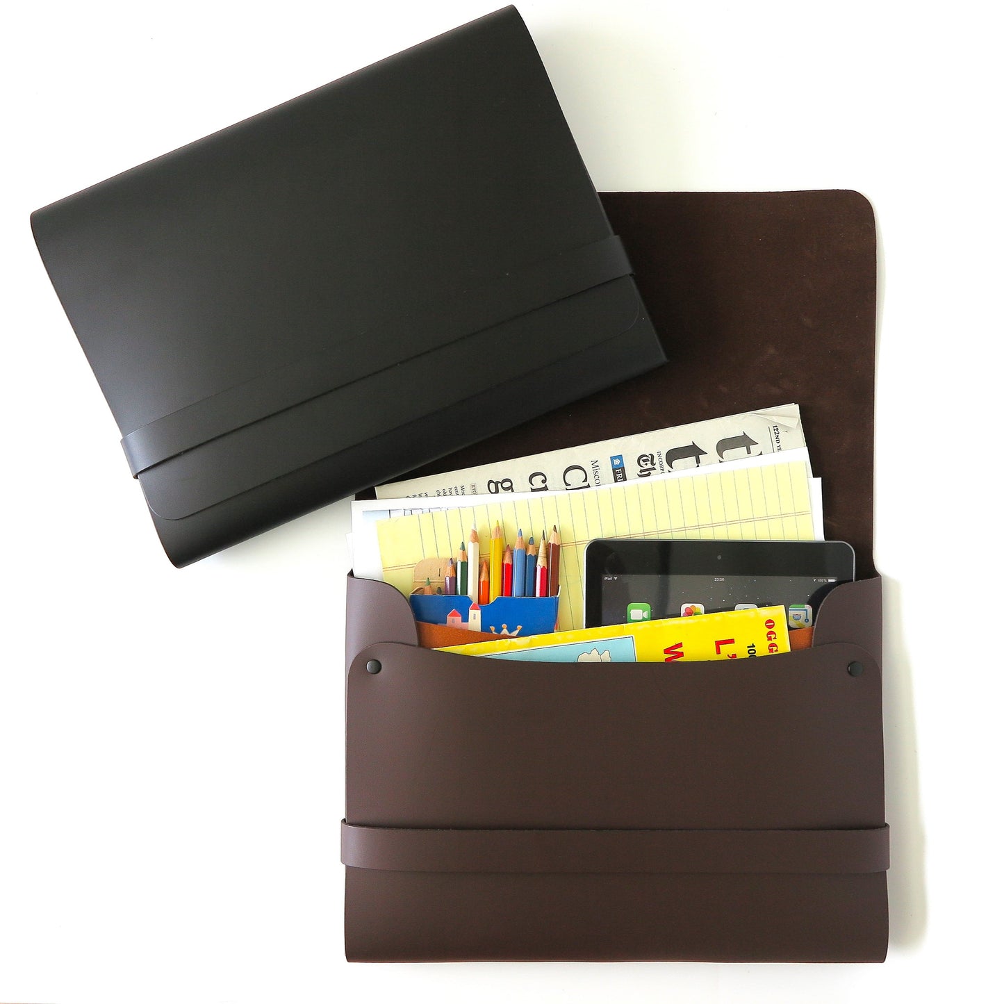 Recycle leather Organizer XL / リサイクルレザー オーガナイザー XL