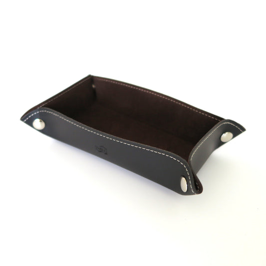 Recycle leather Tray L / リサイクルレザー トレー L