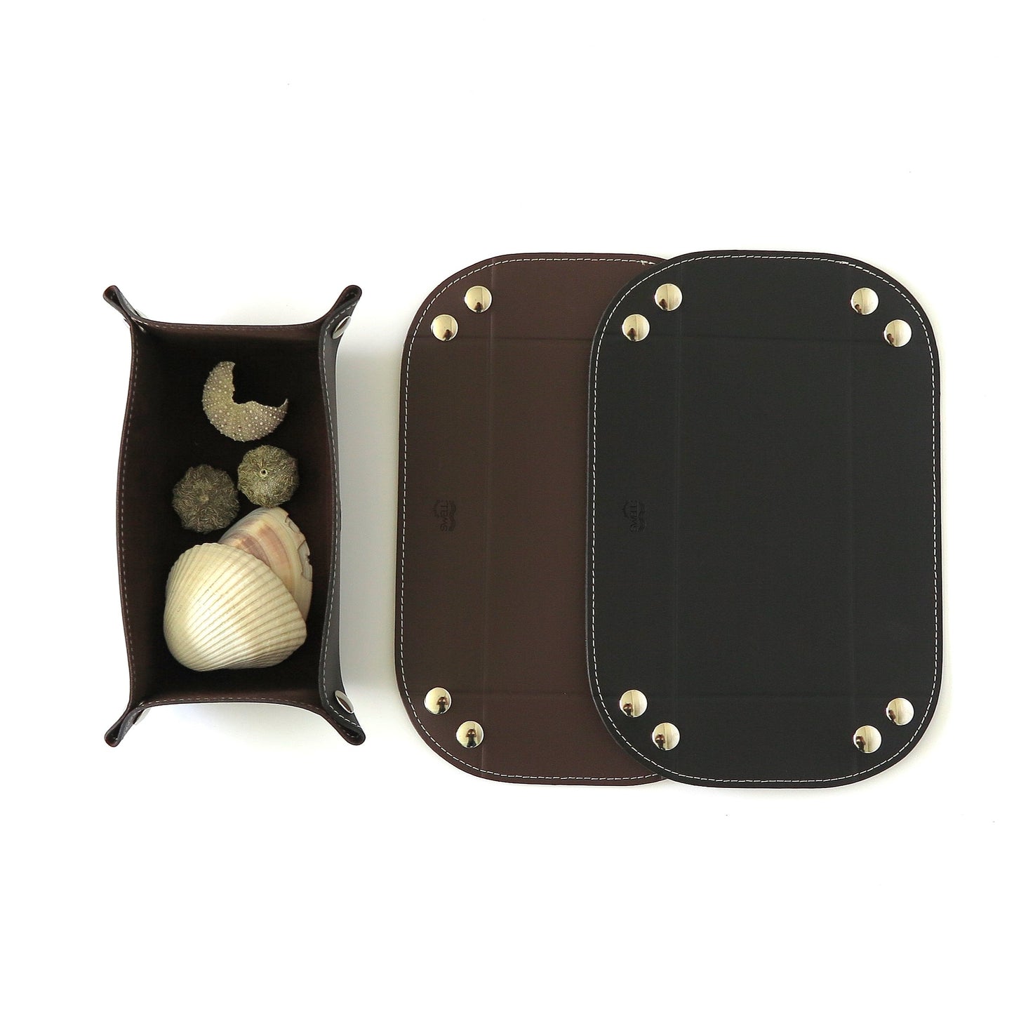 Recycle leather Tray L / リサイクルレザー トレー L