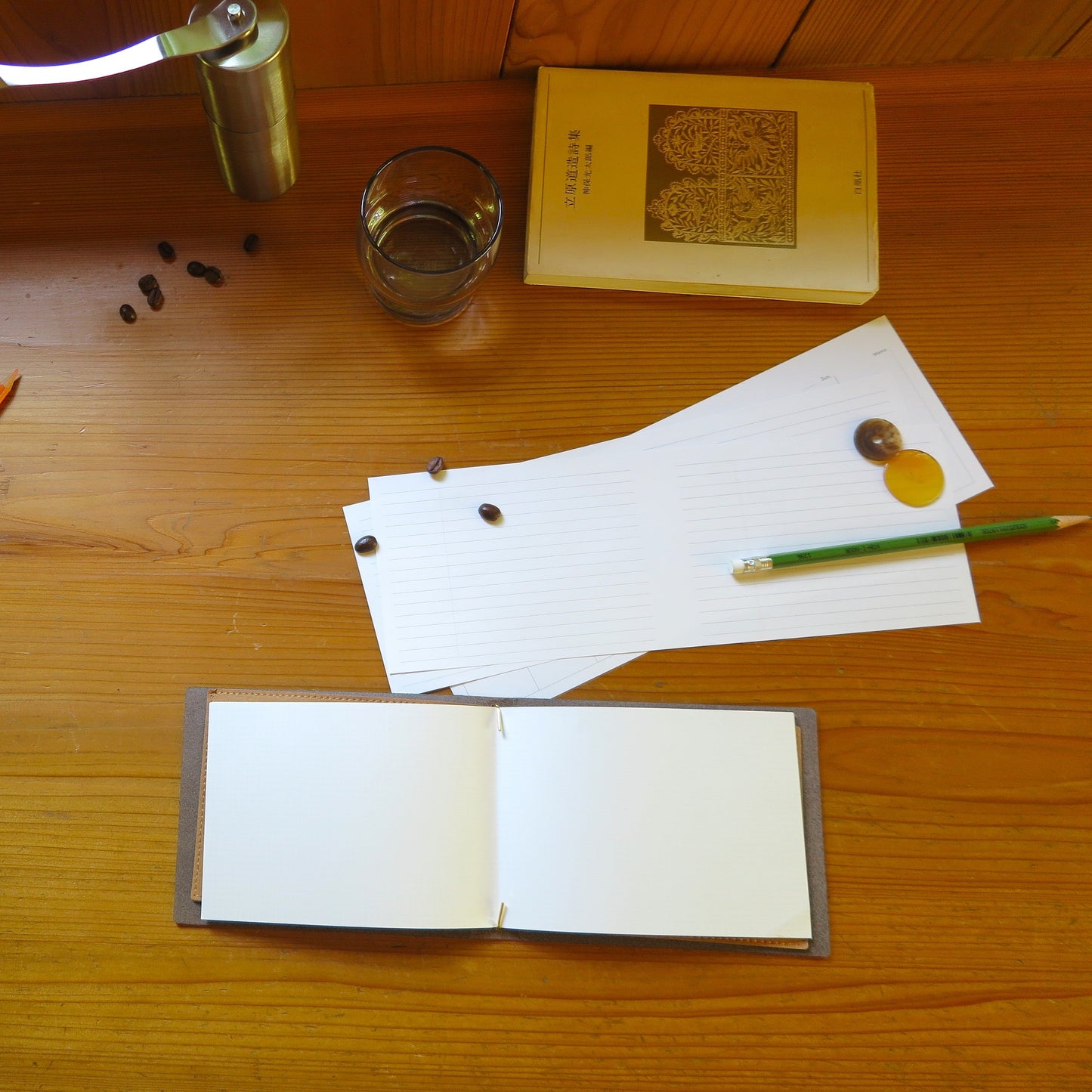 NB note - M (NBノート - M ) ロロマ （インナーポケット/ブラウン付）